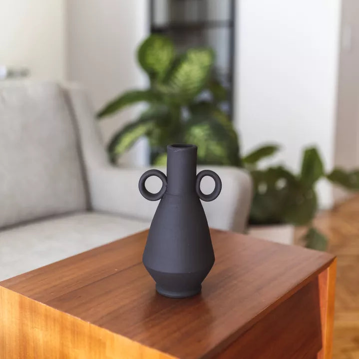 Vase en céramique Napoles noir - Oito.Atelier
