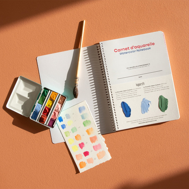 Carnet d'aquarelle - Papier Tigre