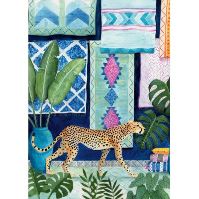 Puzzle 1000p Cheetah in Morocco - Pieces and Peace