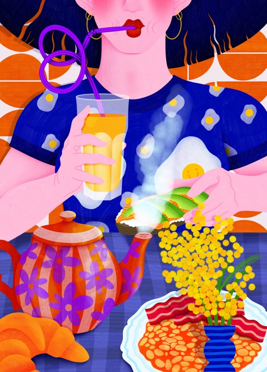 Puzzle 500p Le Brunch- Pieces and Peace