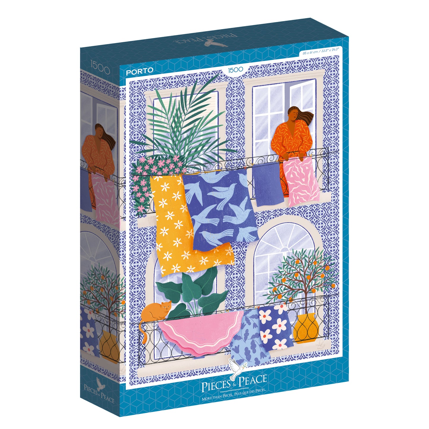 Puzzle 1500p Porto- Pieces and Peace