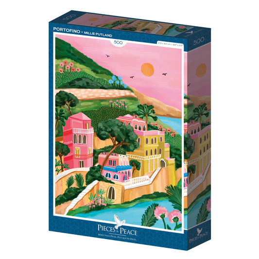 Puzzle 500p Portofino - Pieces and Peace