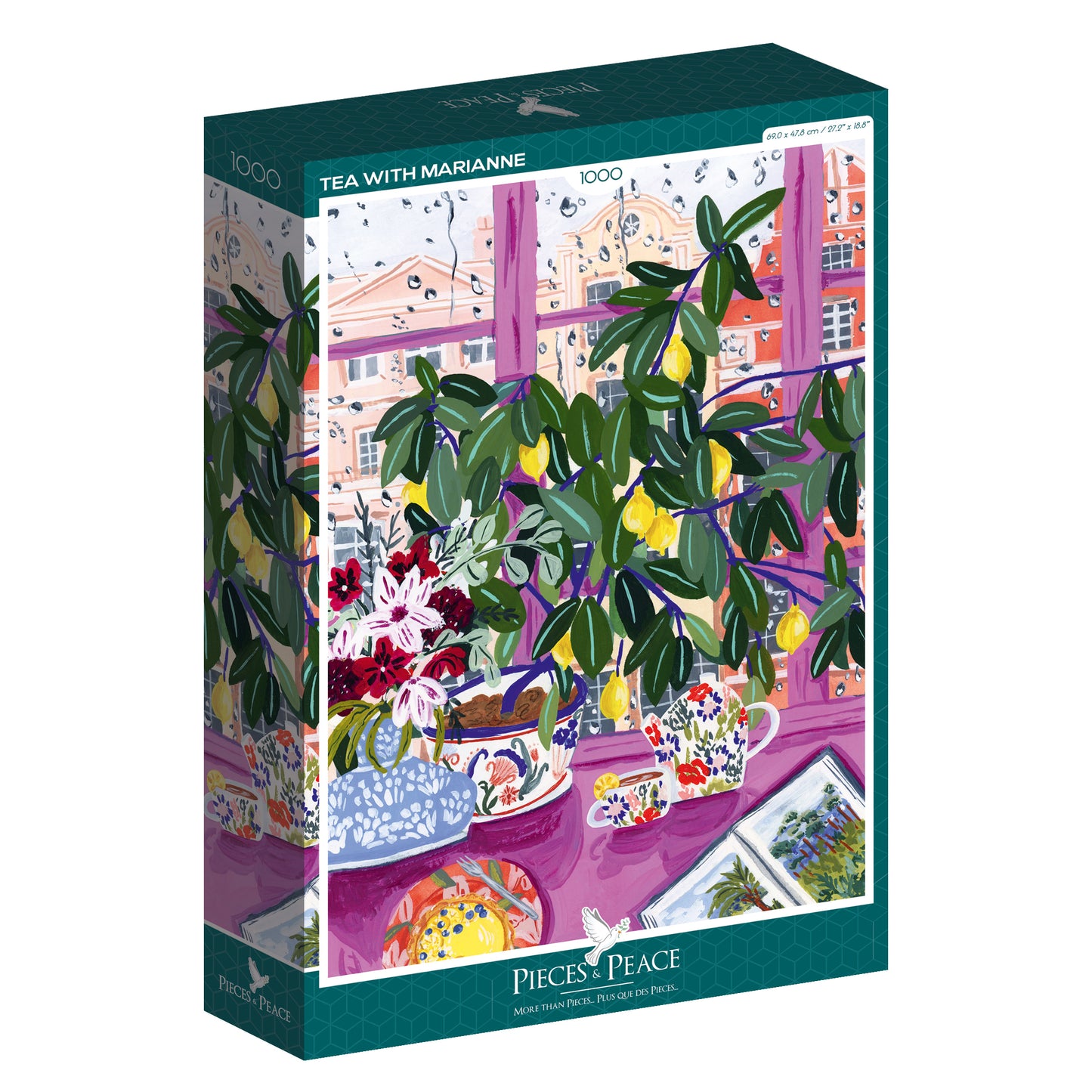 Puzzle 1000p Thé avec Marianne - Pieces and Peace