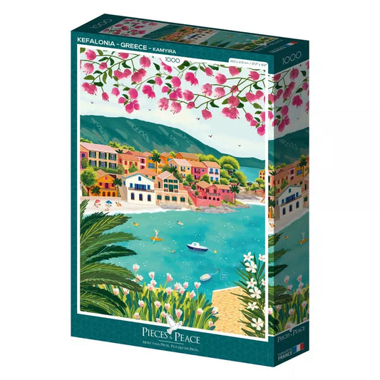 Puzzle 1000p Kefalonia - Pieces and Peace
