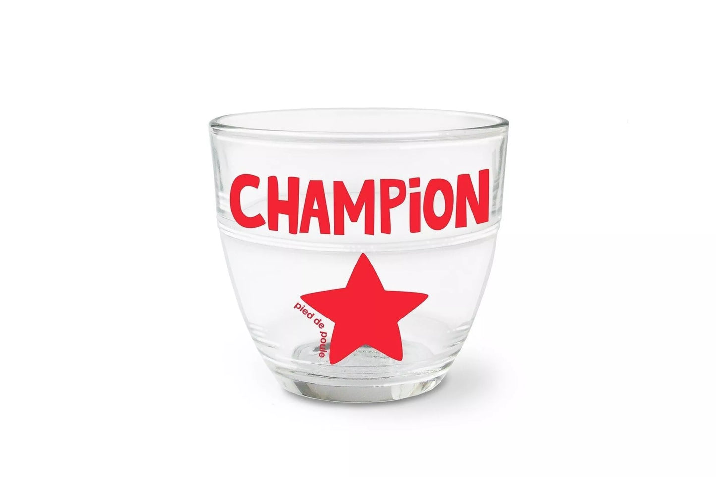 Verre cicogne Duralex - Pied de Poule