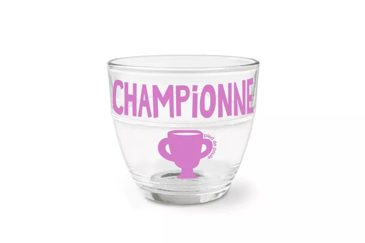 Verre cicogne Duralex - Pied de Poule