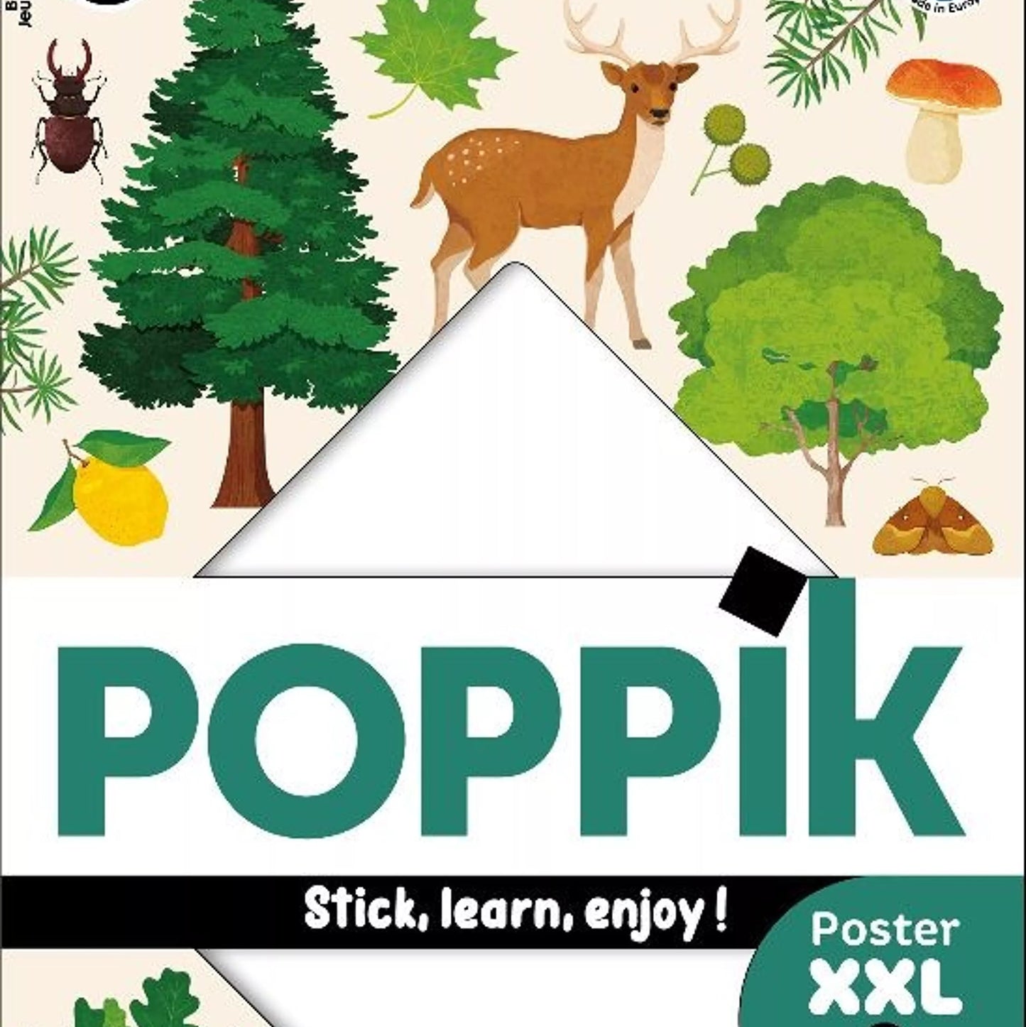 Poster éducatif et Stickers l'Arbre- Poppik