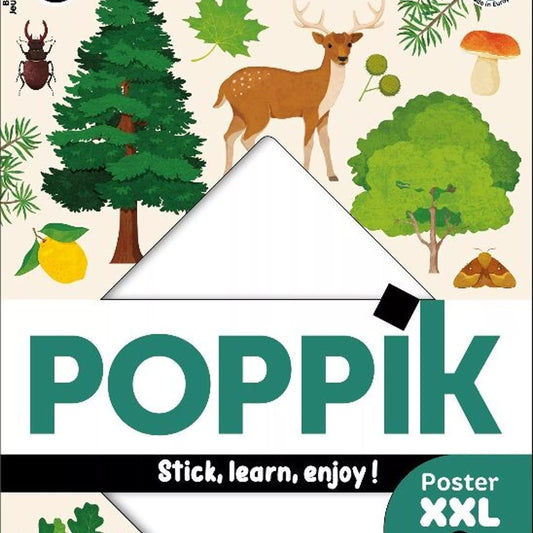 Poster éducatif et Stickers l'Arbre- Poppik