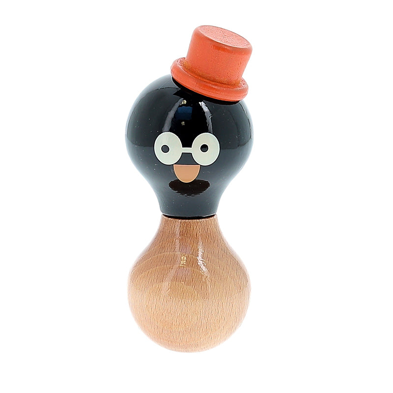 Hochet en bois Boizoos, René le pingouin - Vilac