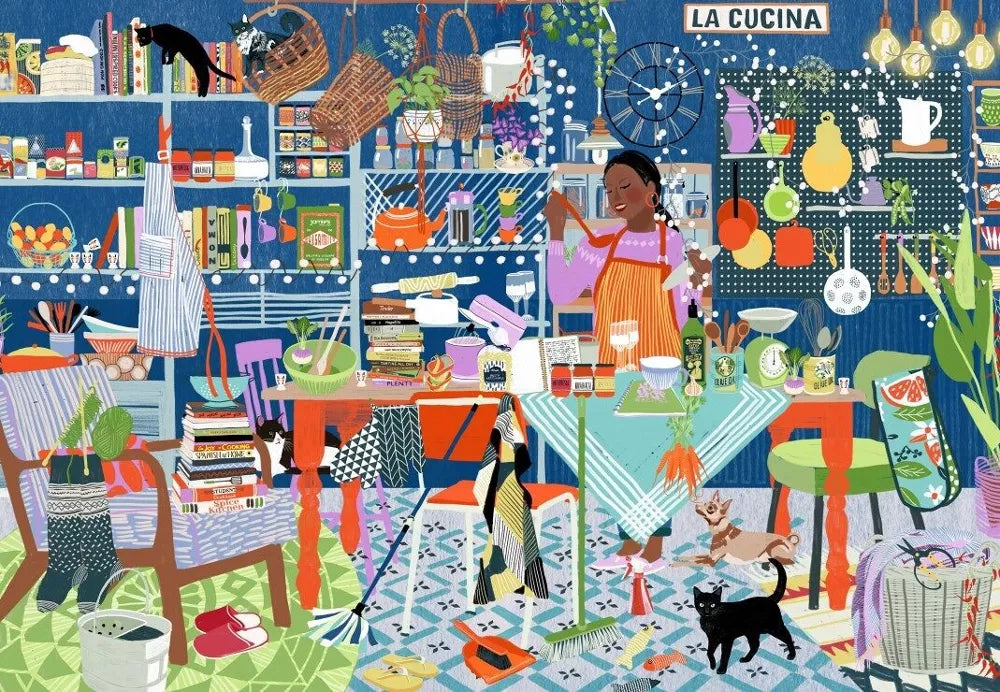 Puzzle 1000p la Cucina - Pieces and Peace