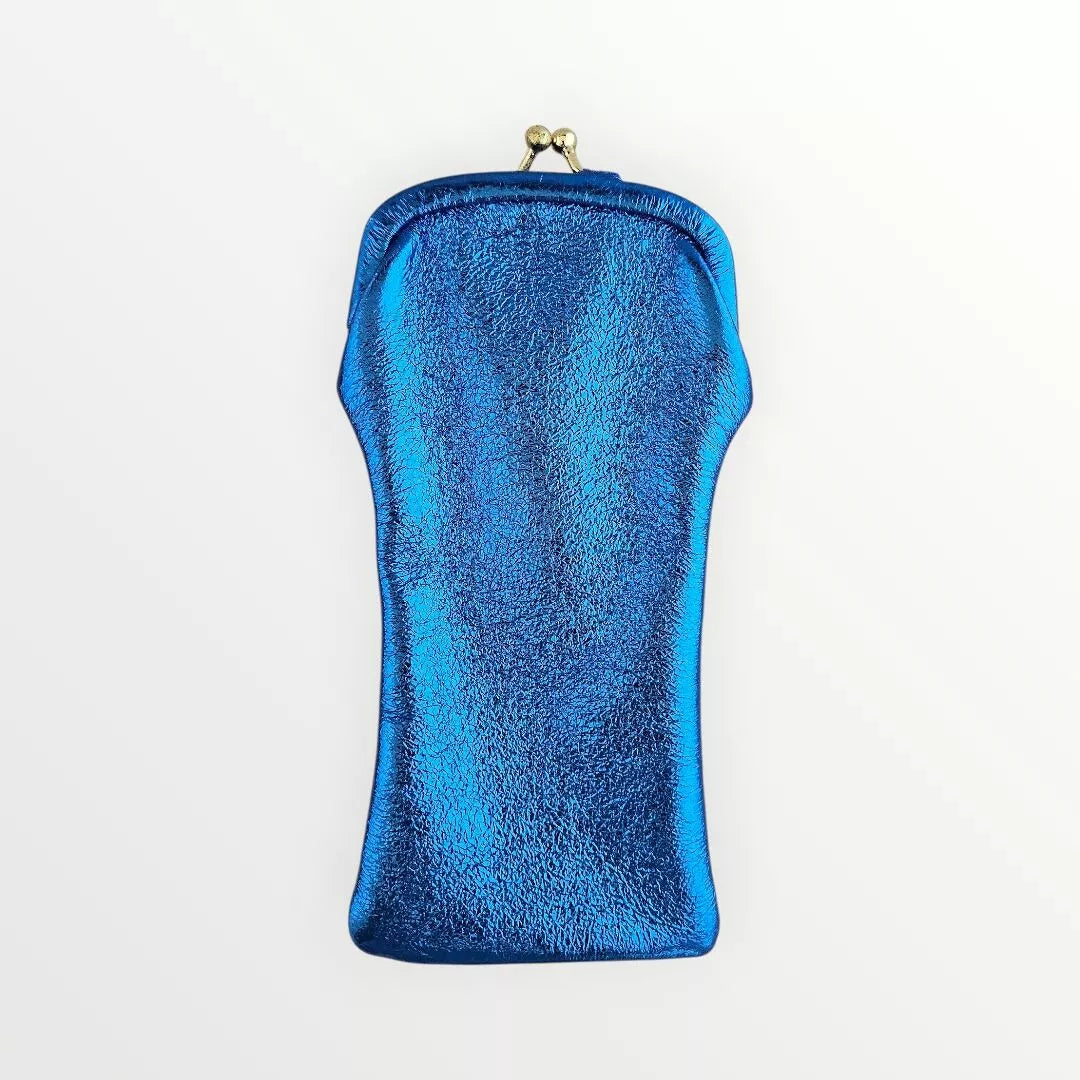 Etui à lunettes en cuir style rétro - Royal Marais