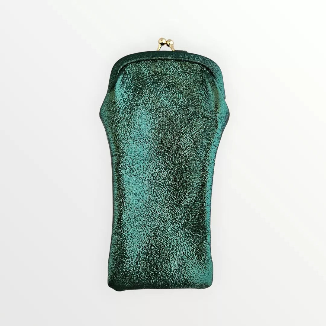 Etui à lunettes en cuir style rétro - Royal Marais