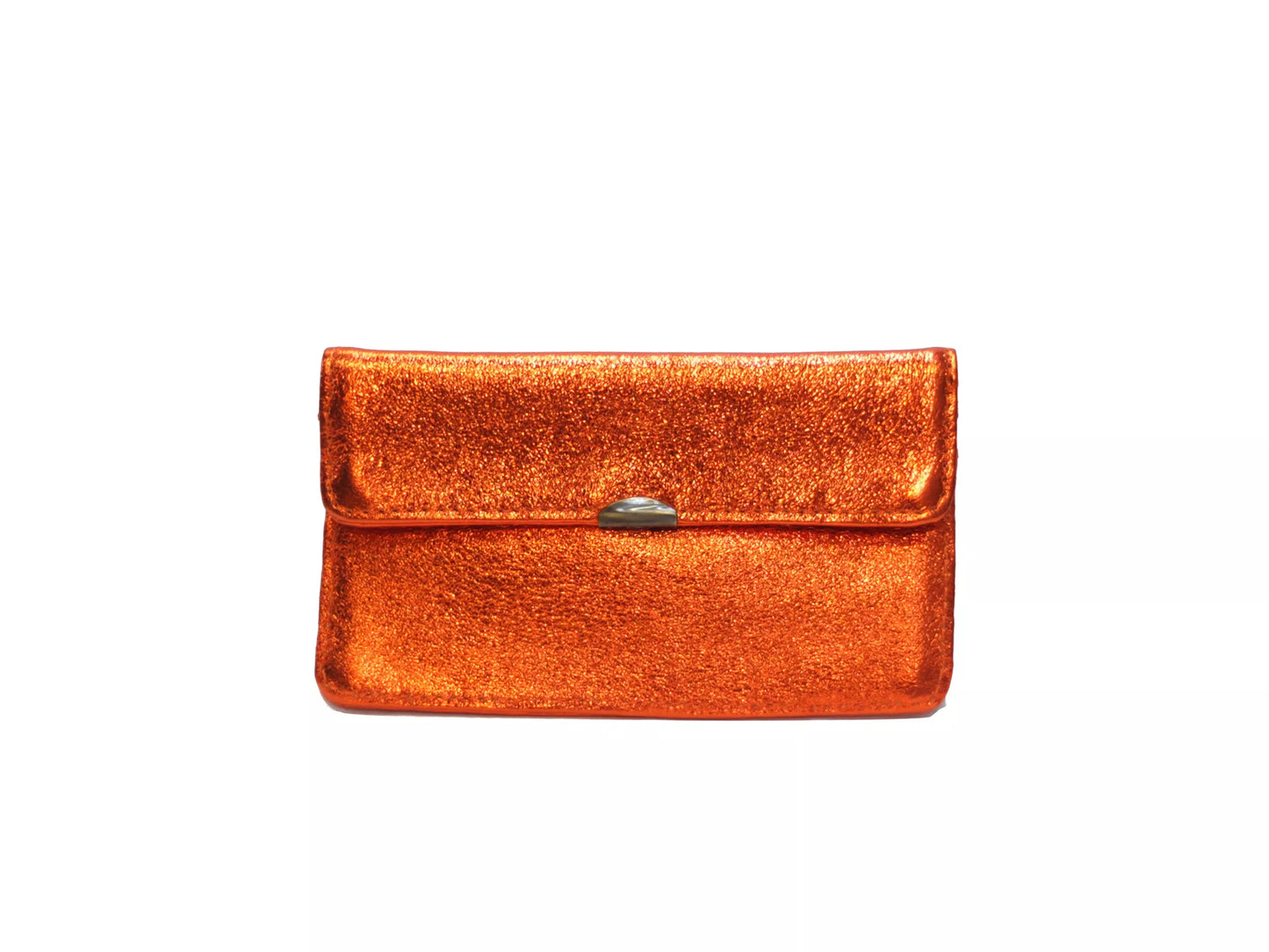 Porte monnaie compact en cuir multi-poches - Royal Marais