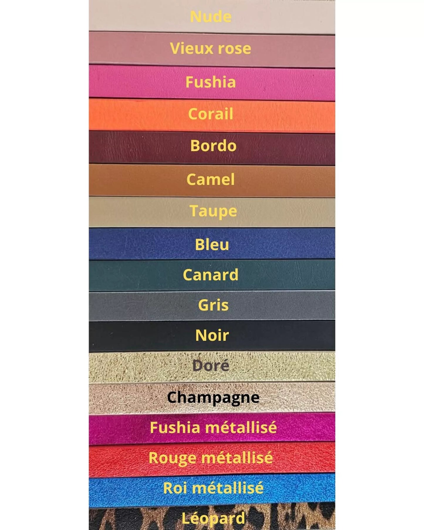 Porte-clés personnalisé en cuir "Tata" - Royal Marais