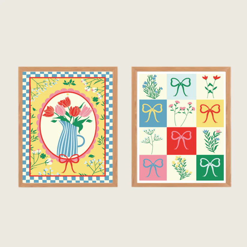 Set peinture Duo d'illustrations - Salut Irène