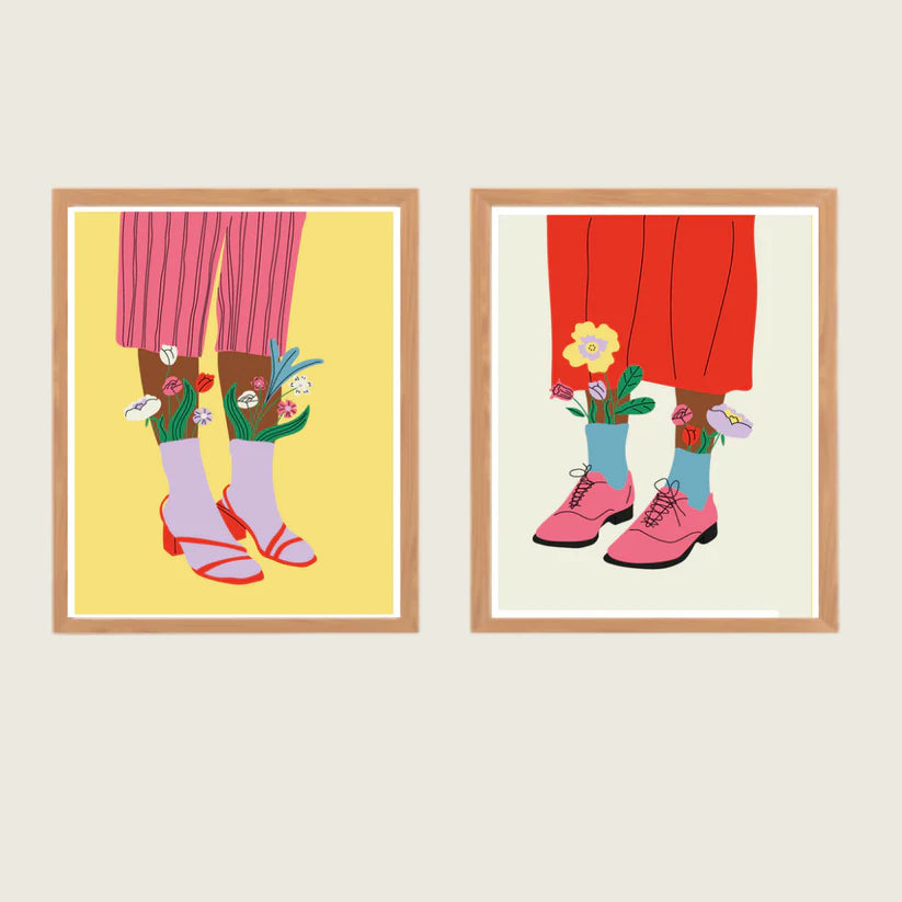 Set peinture Duo d'illustrations - Salut Irène