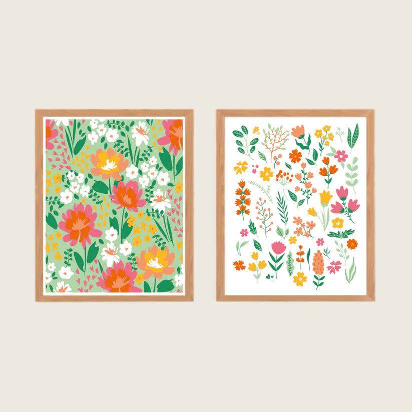 Set peinture Duo d'illustrations - Salut Irène