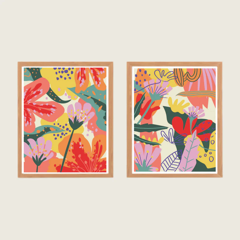 Set peinture Duo d'illustrations - Salut Irène