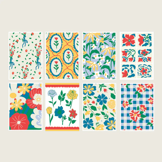 Set de 8 cartes à peindre - Salut Irène