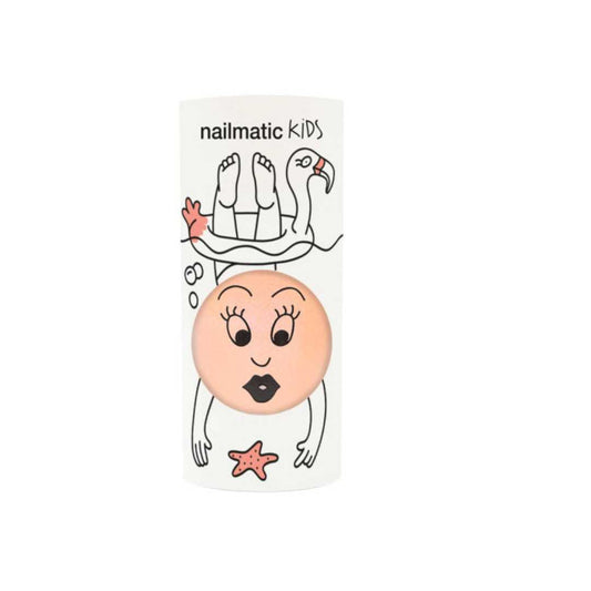 Vernis à l'eau Flamingo corail néon nacré - Nailmatic