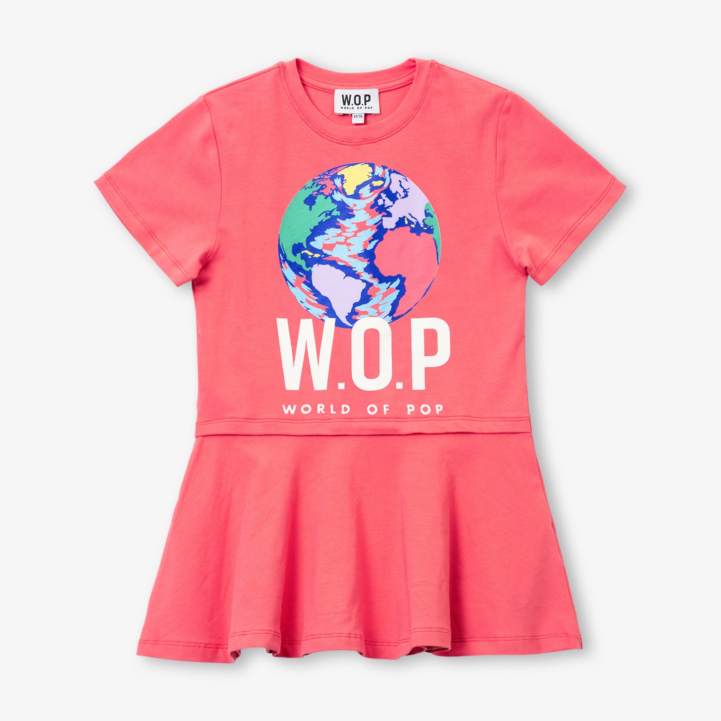 Robe à manches courtes pour enfants en Coton Bio