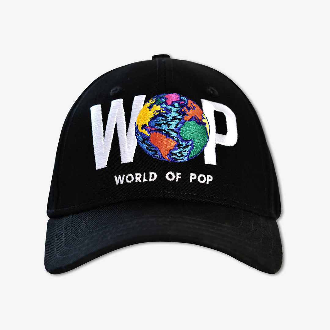 WOP-casquette-brodée-noire-enfant-accessoire-fille-garçon