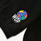 WOP-veste de jogging noire pour enfant en coton bio