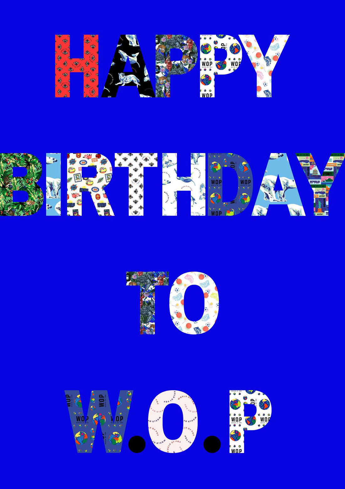 Second anniversaire W.O.P World Of Pop 