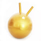 Ballon sauteur doré pailleté - Ratatam