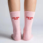 CHAUSSETTES COOL MOM CLUB rose - NBDC