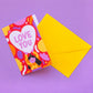 Love You//Carte de vœux A6 - Ana Seixas