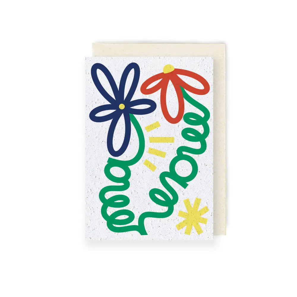 Carte à planter Fleurs Maman - Papier Fleur
