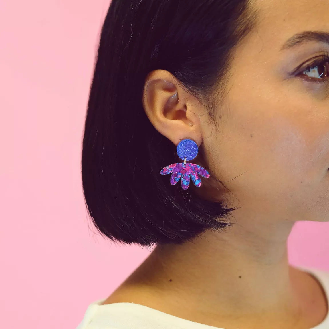 Boucles d'Oreilles Créoles Arlette - Studio Annette