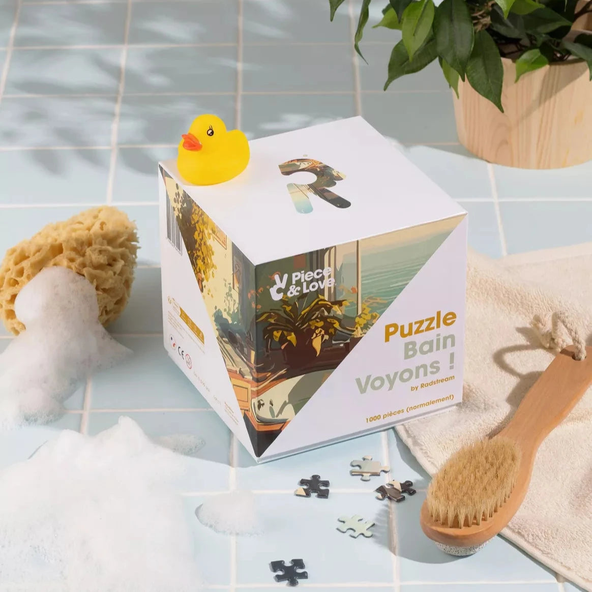 Puzzle 1000 pièces - Bain Voyons - Piece & Love