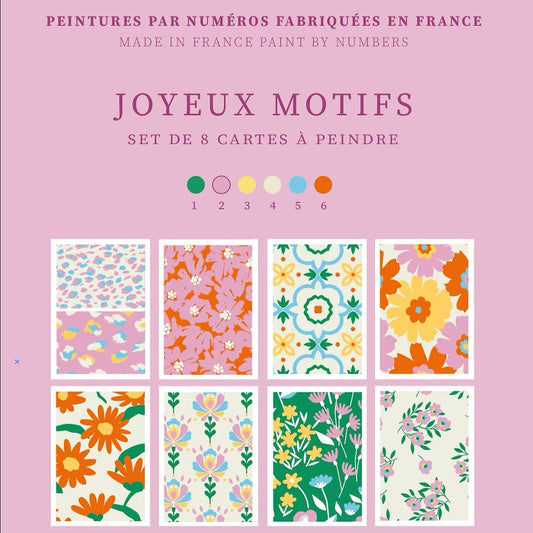 Cartes Joyeux motifs - Salut Irène