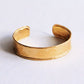 Bracelet large cabossé - or - Bazou