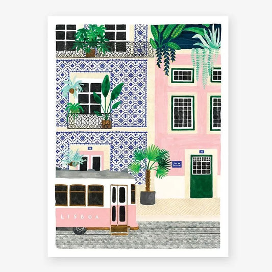 poster Lisboa all the way you say