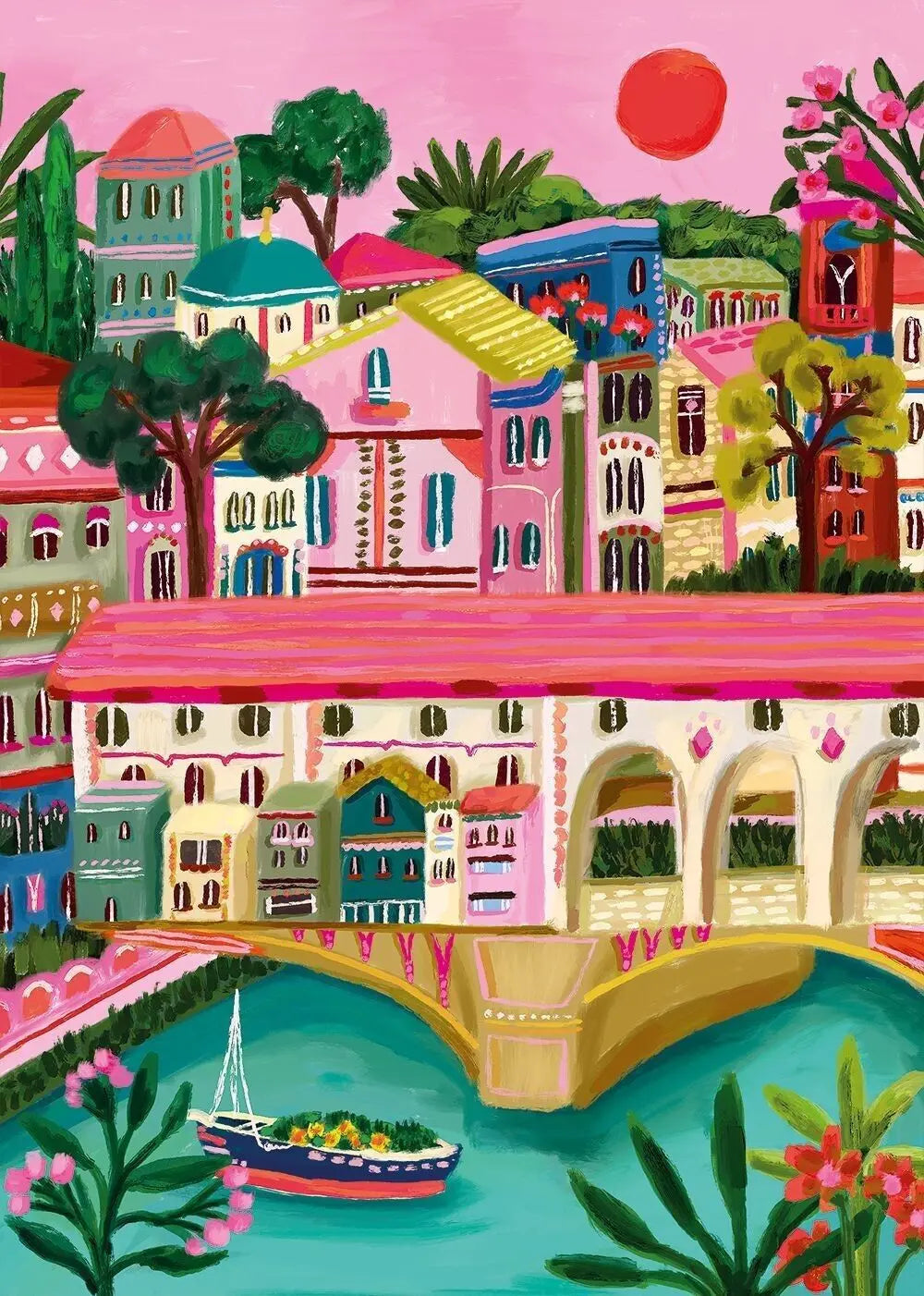 Puzzle 1000 pièces "Florence" - PIECES & PEACE