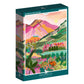 Puzzle 1000 pièces "Rainbow Mountain" - PIECES & PEACE