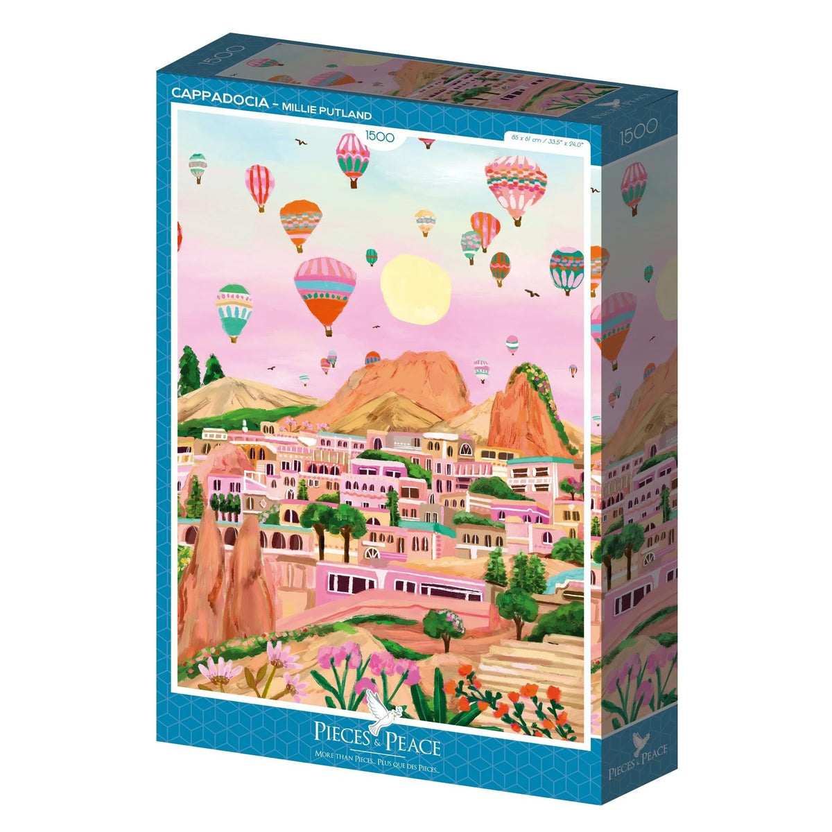 Puzzle 1500 pièces "Cappadocia" - PIECES & PEACE