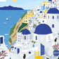 Puzzle 500 pièces "Santorini" - PIECES & PEACE