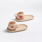 set pour deux café cozy heart eggbackhome coeur mignon couple cadeau