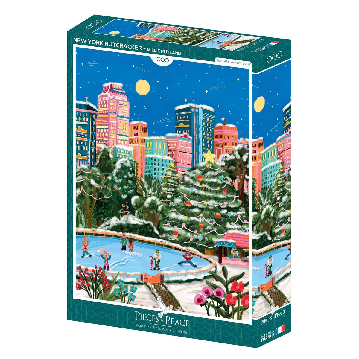 Puzzle 1000 pièces "New York Nutcracker" - PIECES & PEACE