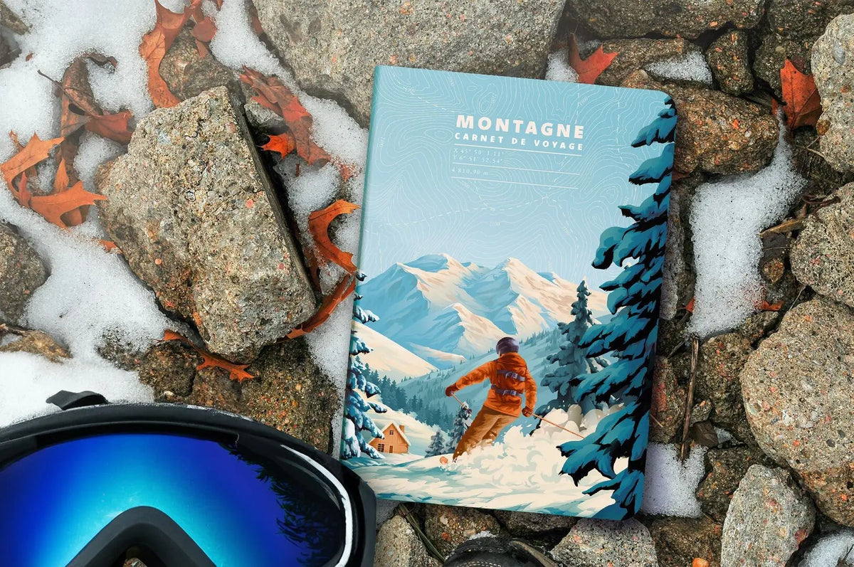 Carnet "Montagne, Hiver" - Aventura