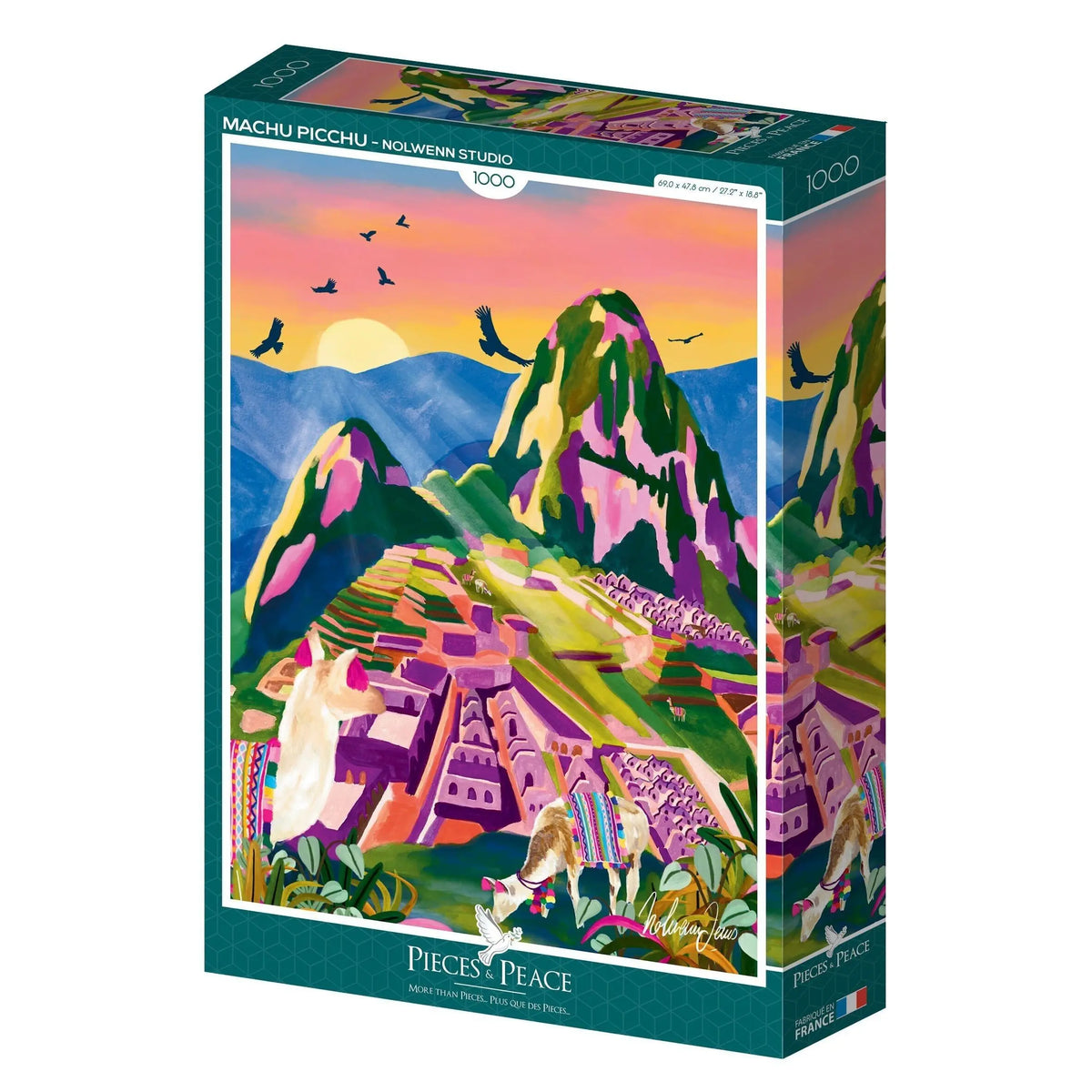 Puzzle 1000 pièces "Machu Picchu" - PIECES & PEACE