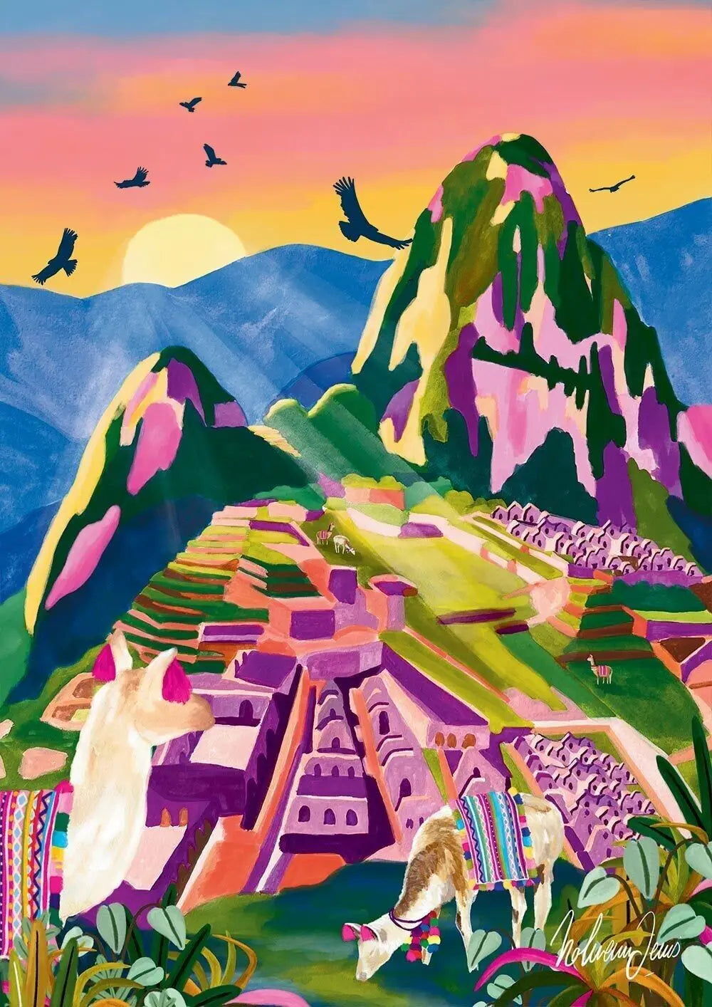 Puzzle 1000 pièces "Machu Picchu" - PIECES & PEACE