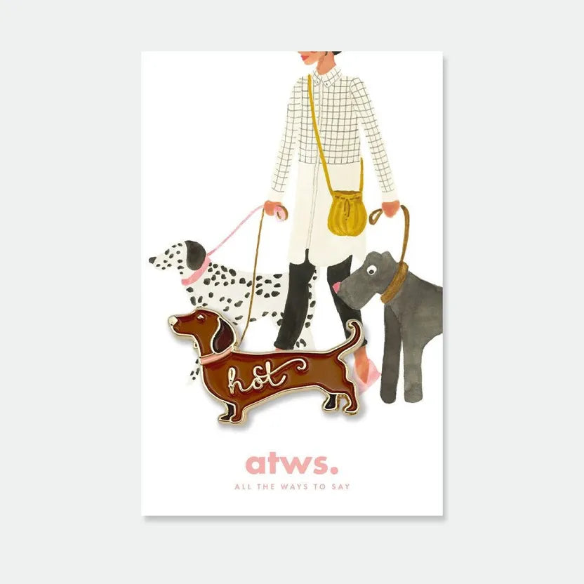 Hot Dog - Pins - All the ways to say