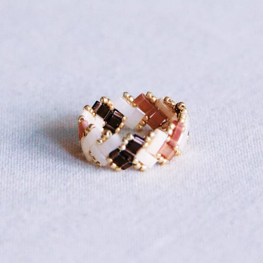 Bague tilabead - nude shade - Bazou