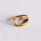 Bague lune en acier - Bazou