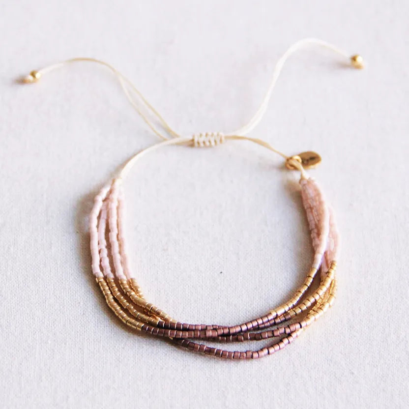 Bracelet quadruple miyuki - Bazou